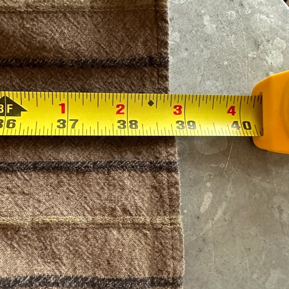 SOLD- Orange Creek Cotton/Linen Blend Textured Striped Dress Size S - Picture 12 of 12